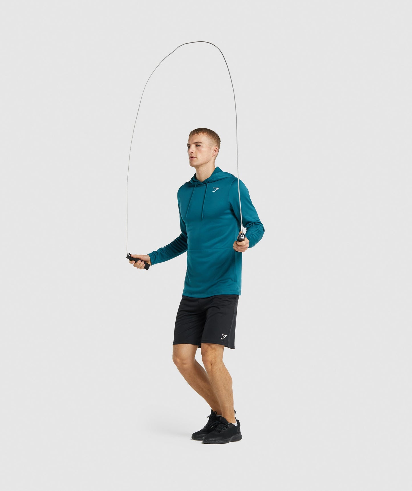 Gymshark Ankunft Hoodie - blaugrün