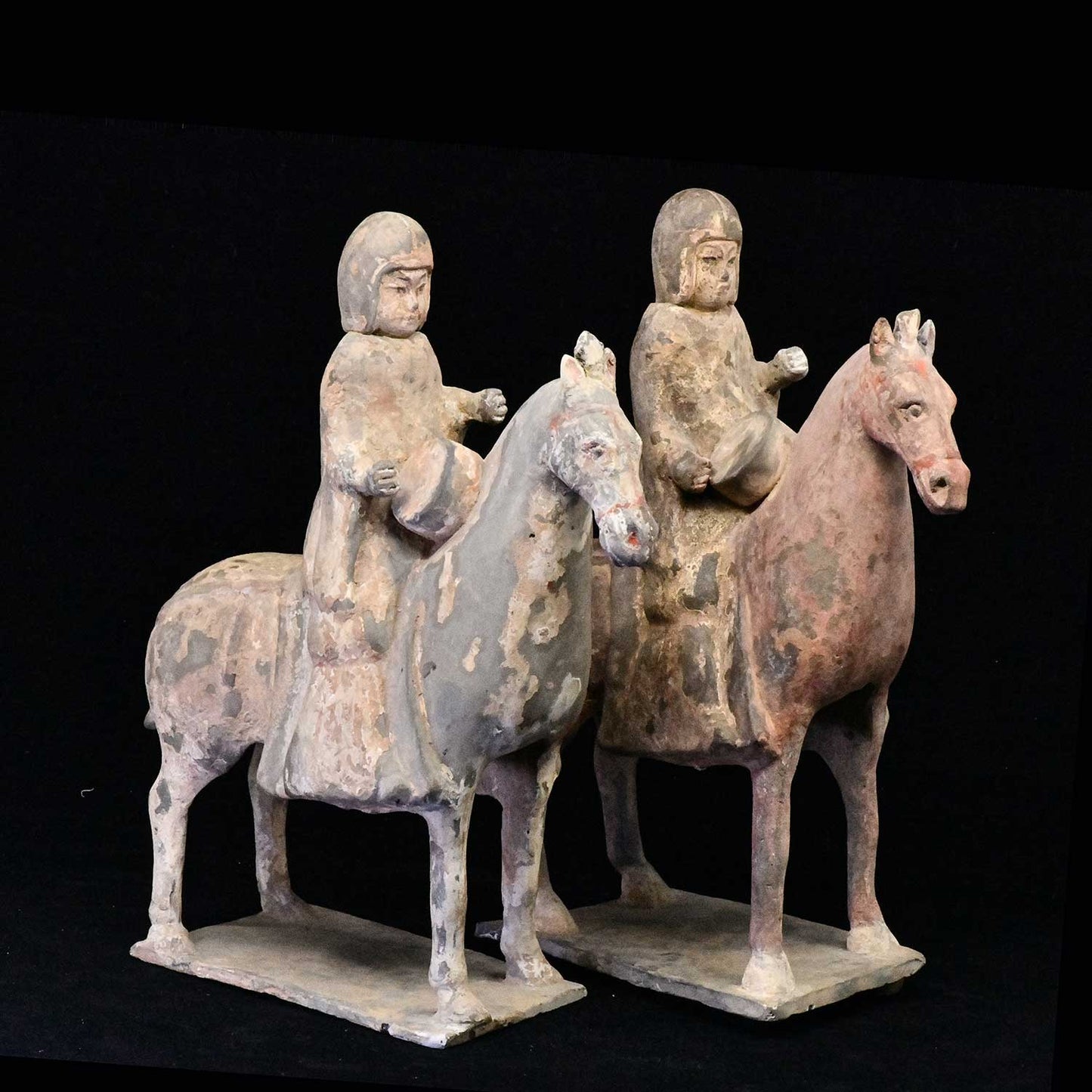 ایک جوڑی چینی گھڑ سواری کے موسیقار ، شمالی وی پیریڈ ، سی اے۔ 386-534 عیسوی