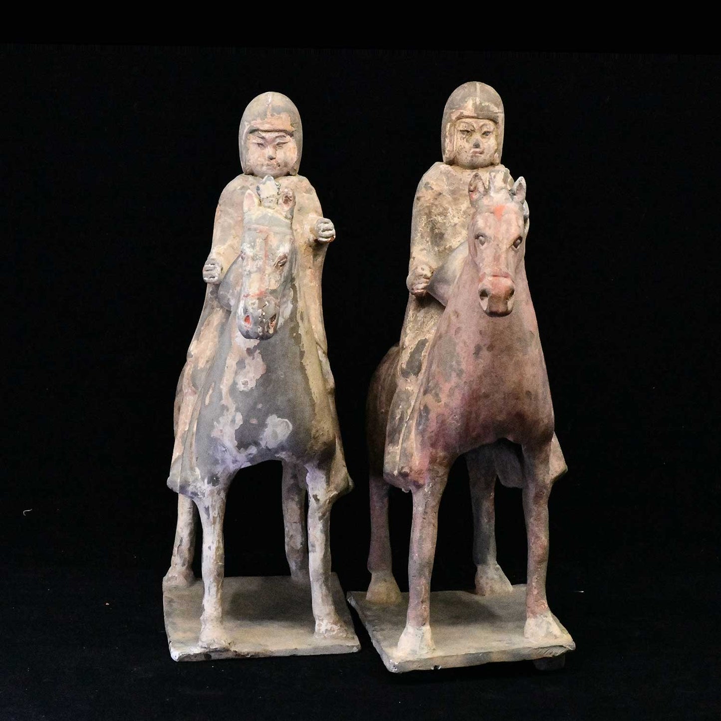 ایک جوڑی چینی گھڑ سواری کے موسیقار ، شمالی وی پیریڈ ، سی اے۔ 386-534 عیسوی