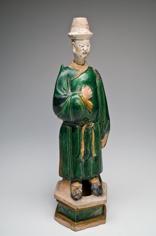 ایک بڑی چینی سنکی گلیزڈ ٹامف فگر ، منگ خاندان ، CA 1368-1644 عیسوی