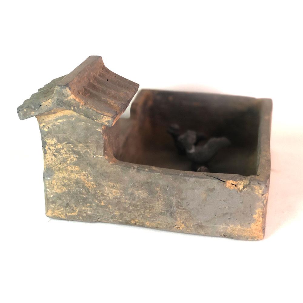 Ein chinesisches Hühnerstallmodell, Östliche Han-Dynastie, ca. 25–220 n. Chr.