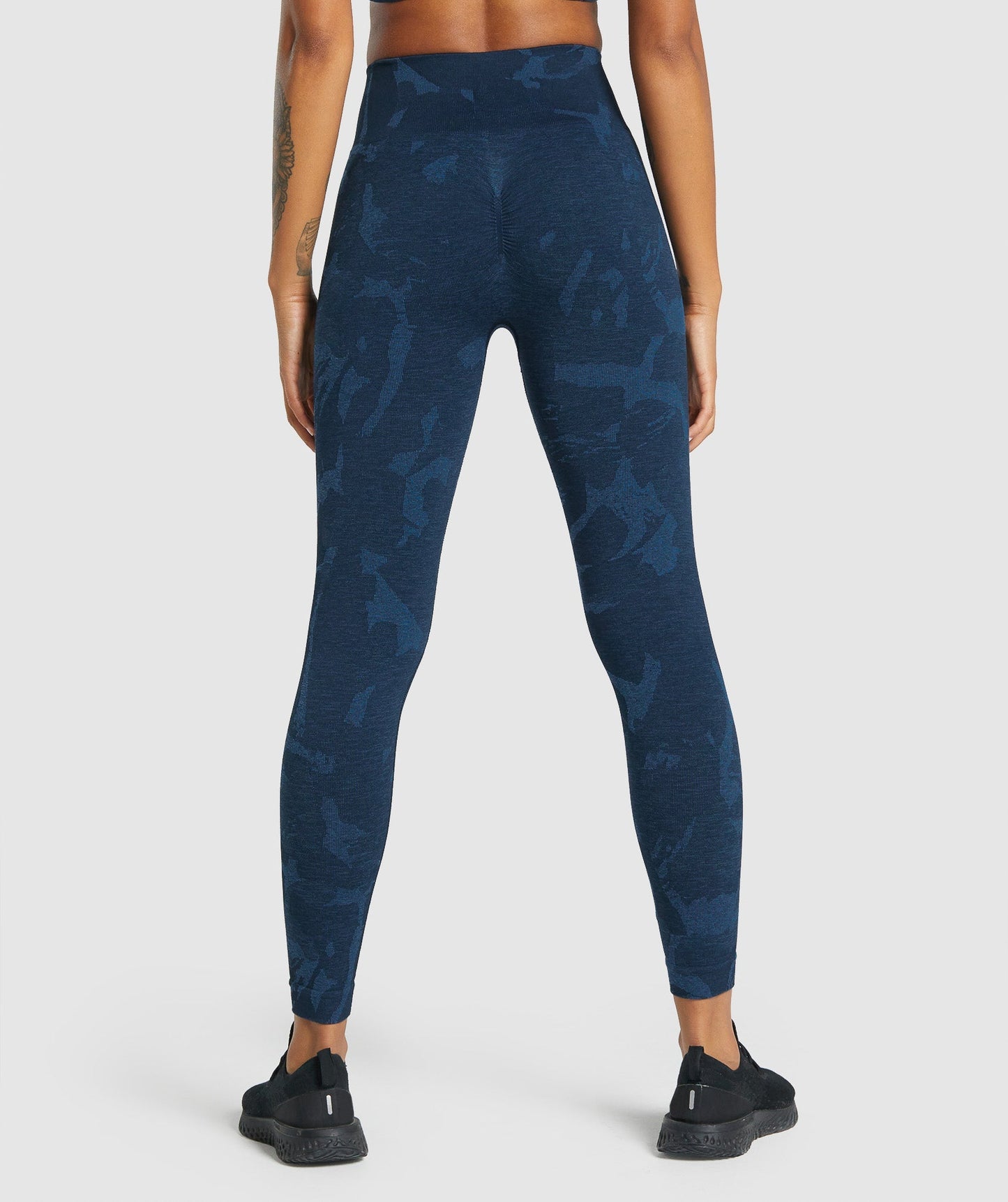 Gymshark Adapt Camo nahtlose Leggings - Savanna | Marine