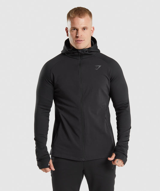 Gymshark Apex Zip Hoodie - Black