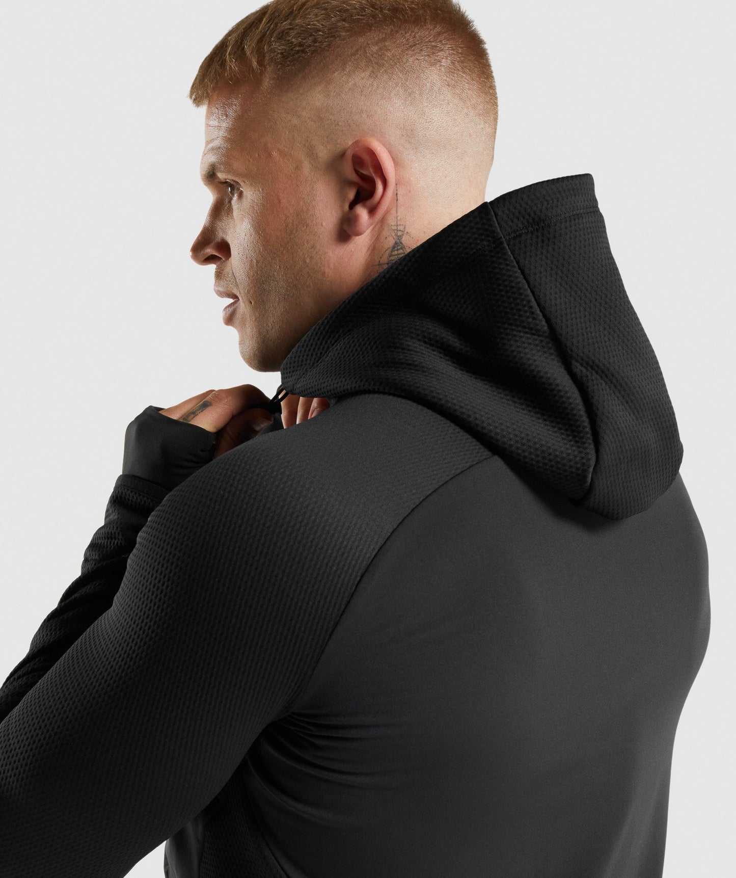 Gymshark Apex Zip Hoodie - Schwarz