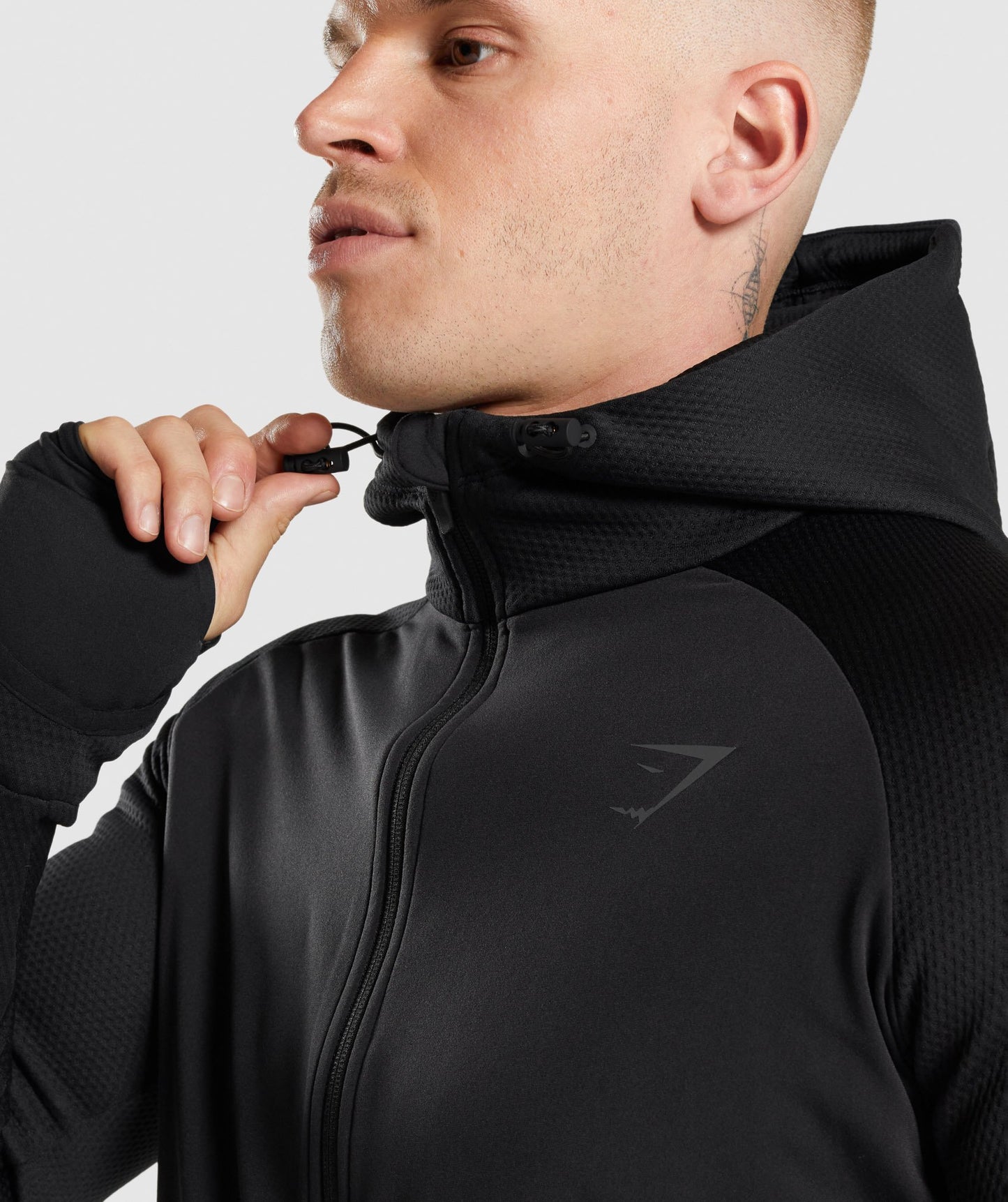 Gymshark Apex Zip Hoodie - Schwarz