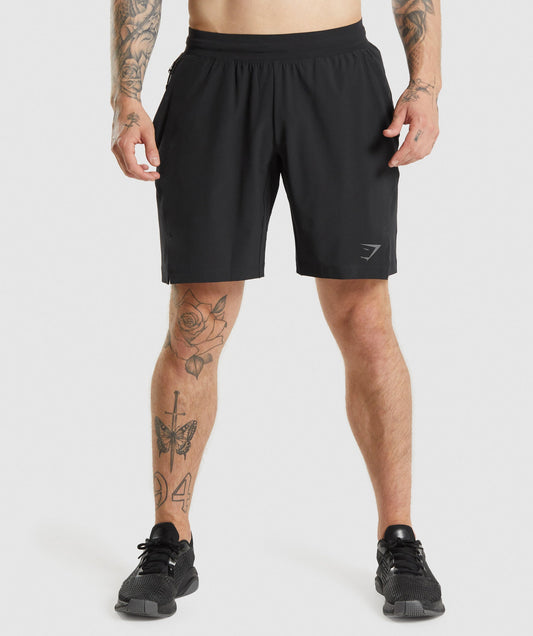 Gymshark Apex funktional 9 "Shorts - Schwarz
