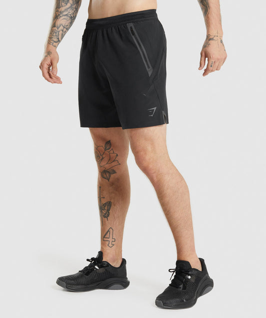 Gymshark Apex spielen Shorts - schwarz