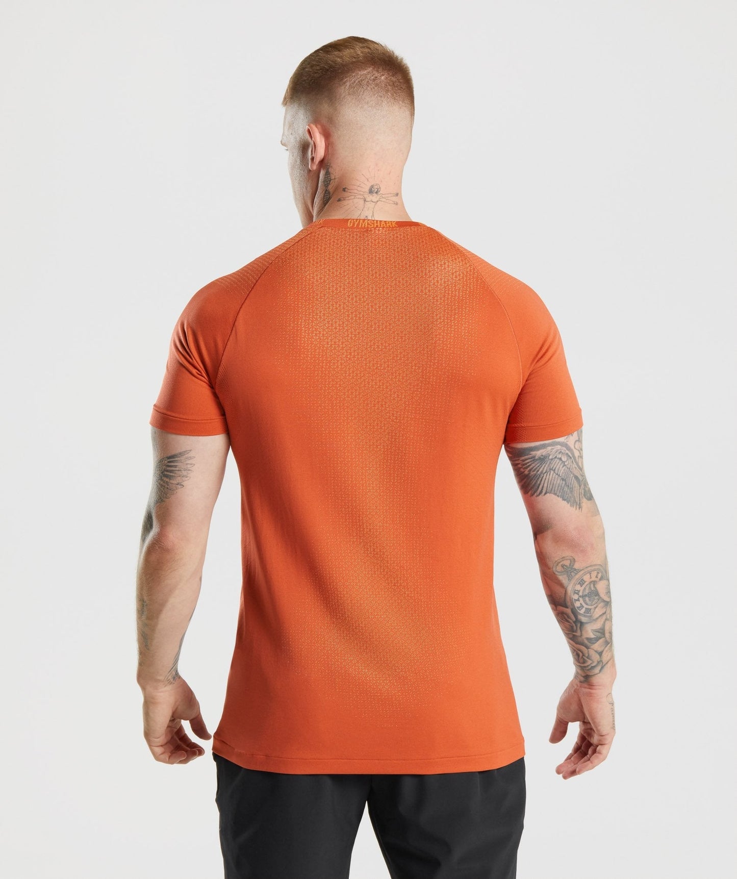 Gymshark Apex Contrast T-Shirt - Red