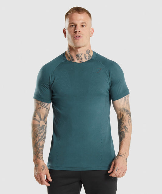 Gymshark Apex spielen T -Shirt - blaugrün
