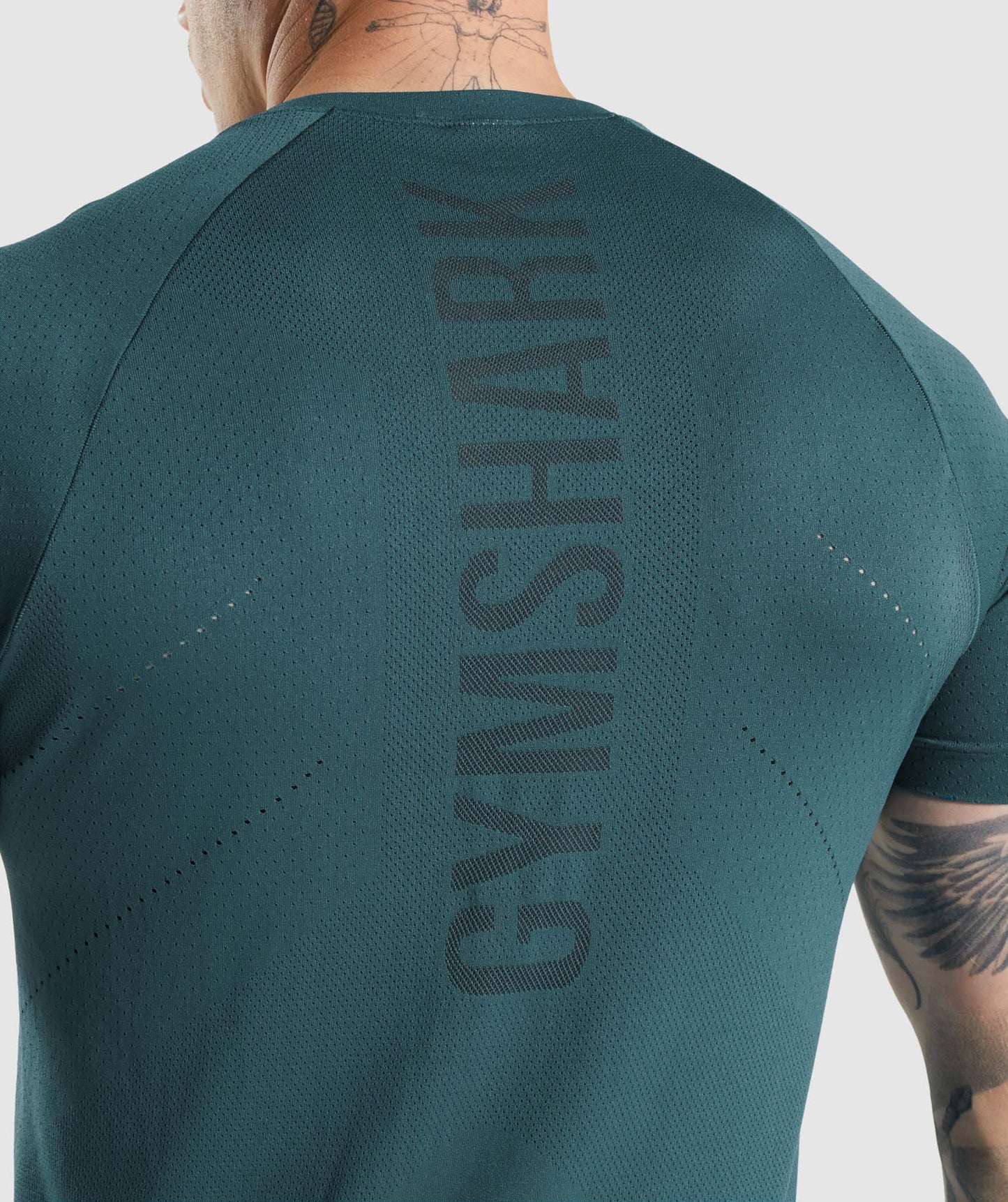Gymshark Apex spielen T -Shirt - blaugrün