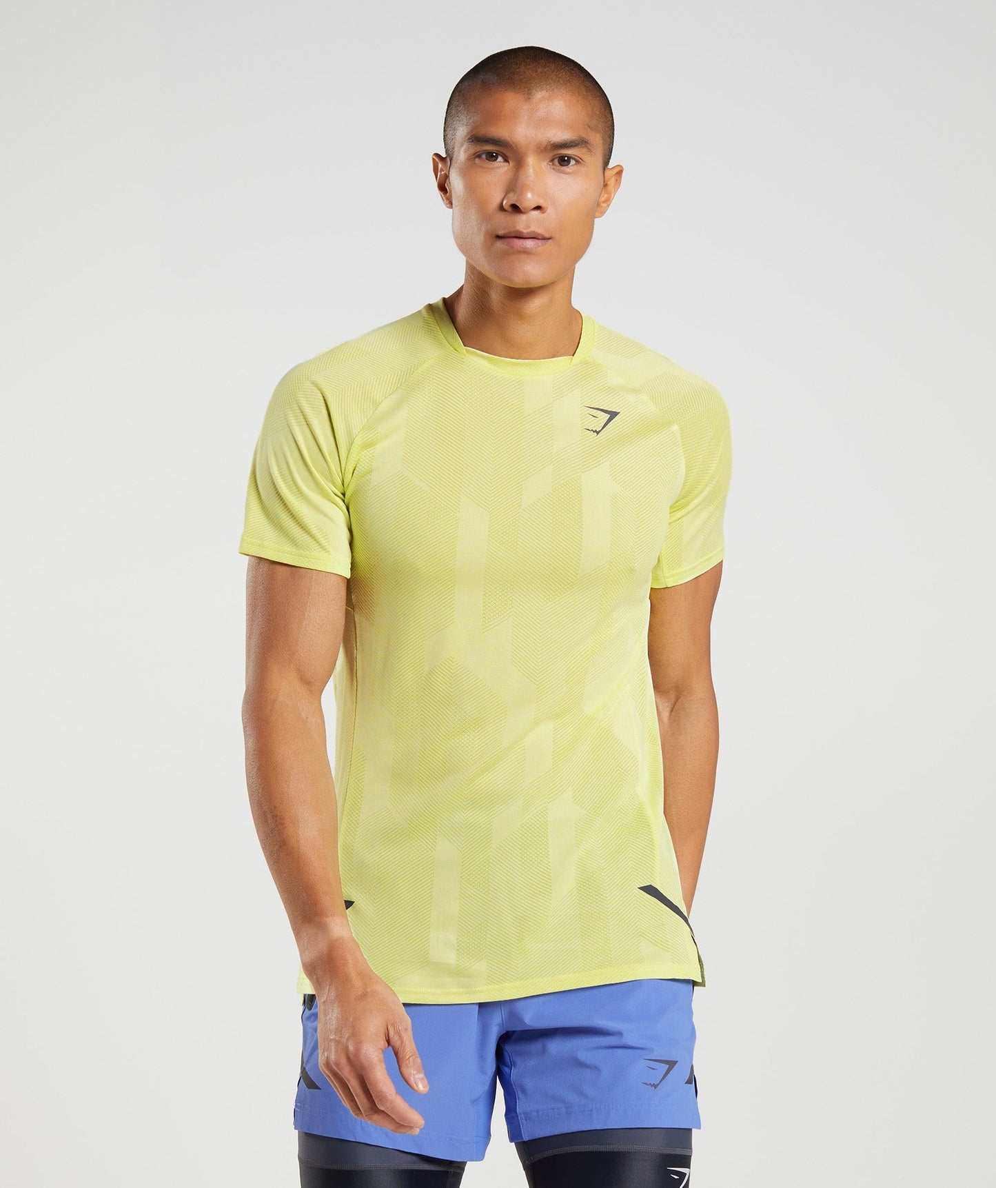 Gymshark Apex T-Shirt - Firefly Green/White