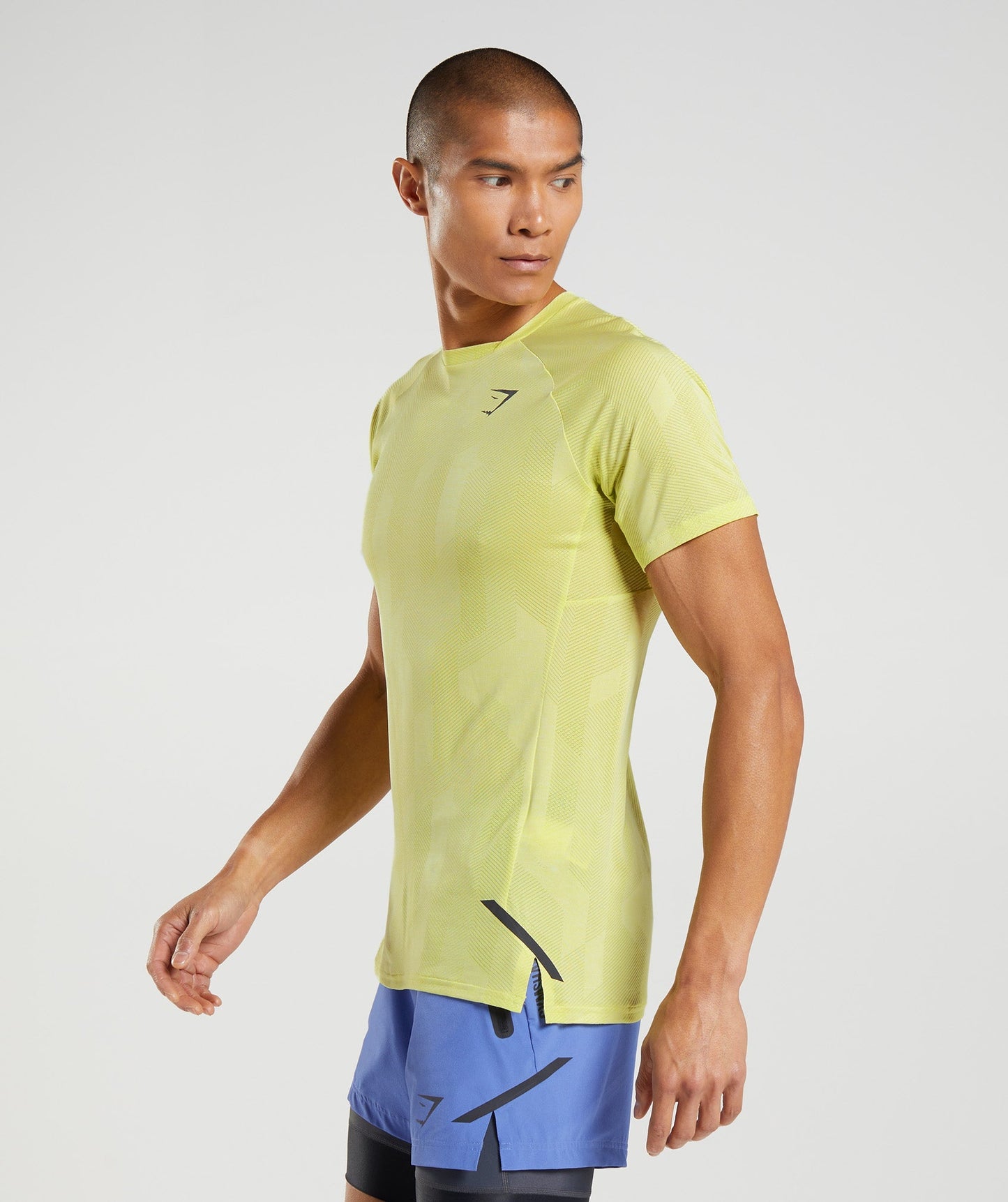 Gymshark Apex T-Shirt - Firefly Green/White