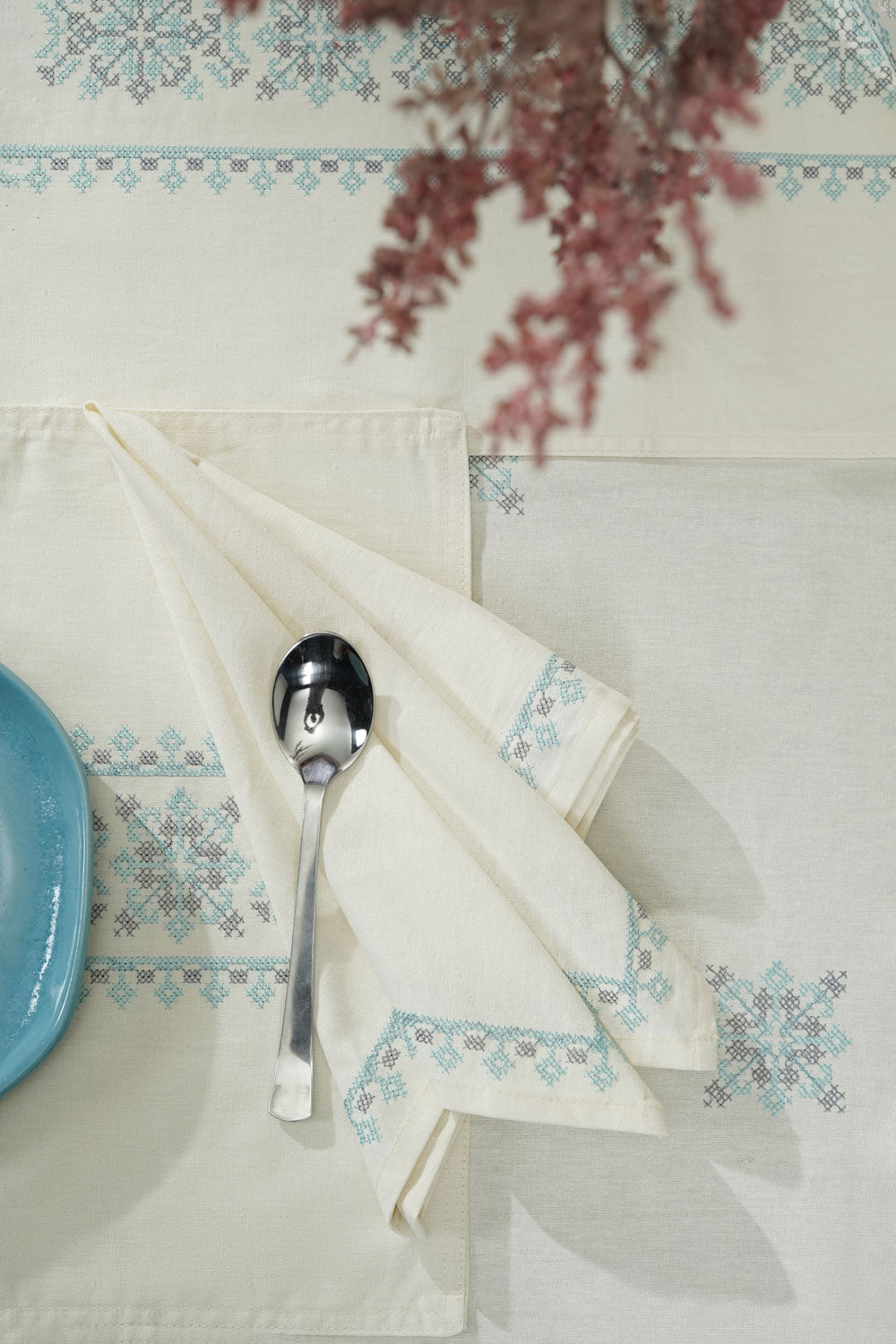 Aqua - Napkins (Set of 4)