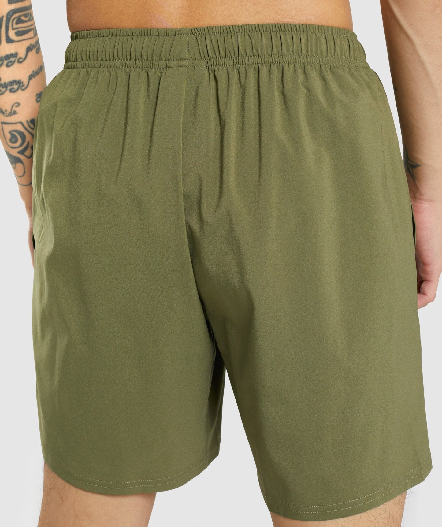 Gymshark Ankunftshorts - dunkelgrün