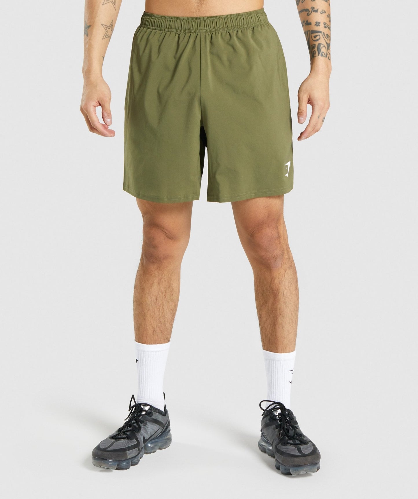 Gymshark Ankunftshorts - dunkelgrün
