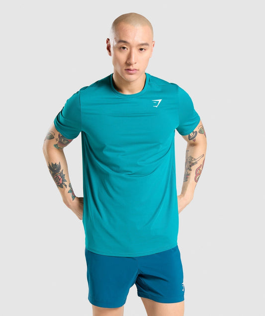 Gymshark Arrival Regular Fit T-Shirt - Teal
