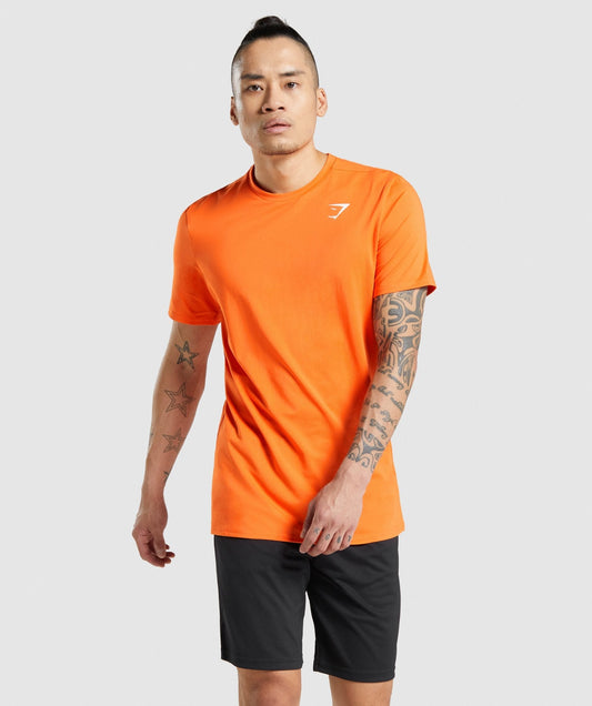 Gymshark Arrival T-Shirt - Orange