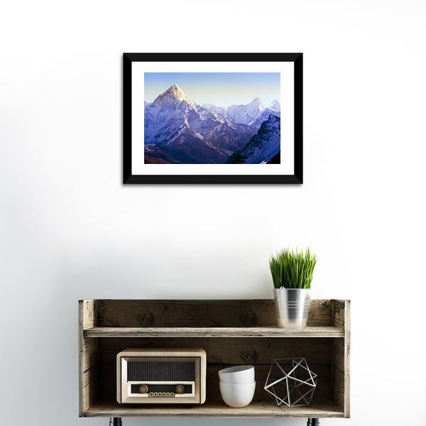 Beautiful Mount Everest Canvas Wall Art-3 Horizontal-Gallery Wrap-25" x 16"-Tiaracle