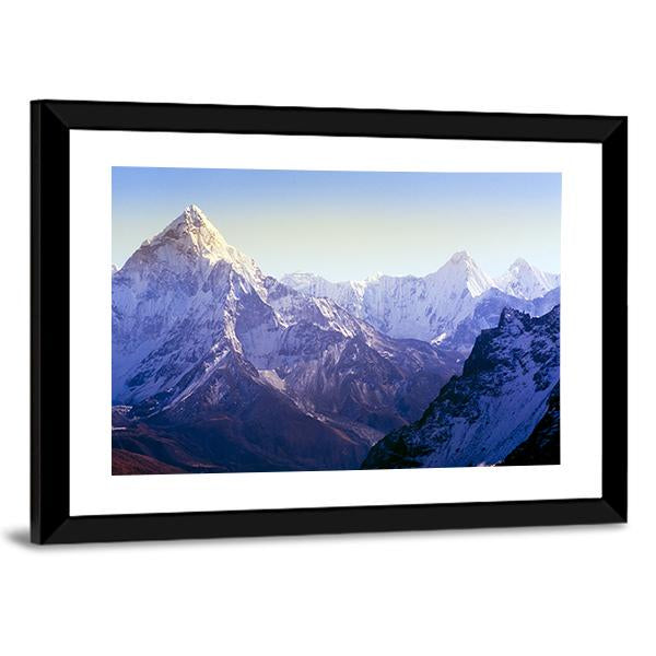 Beautiful Mount Everest Canvas Wall Art-3 Horizontal-Gallery Wrap-25" x 16"-Tiaracle