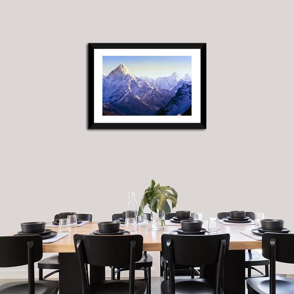 Beautiful Mount Everest Canvas Wall Art-3 Horizontal-Gallery Wrap-25" x 16"-Tiaracle