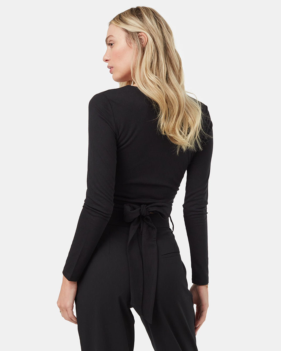 Treeblend Wrap Top