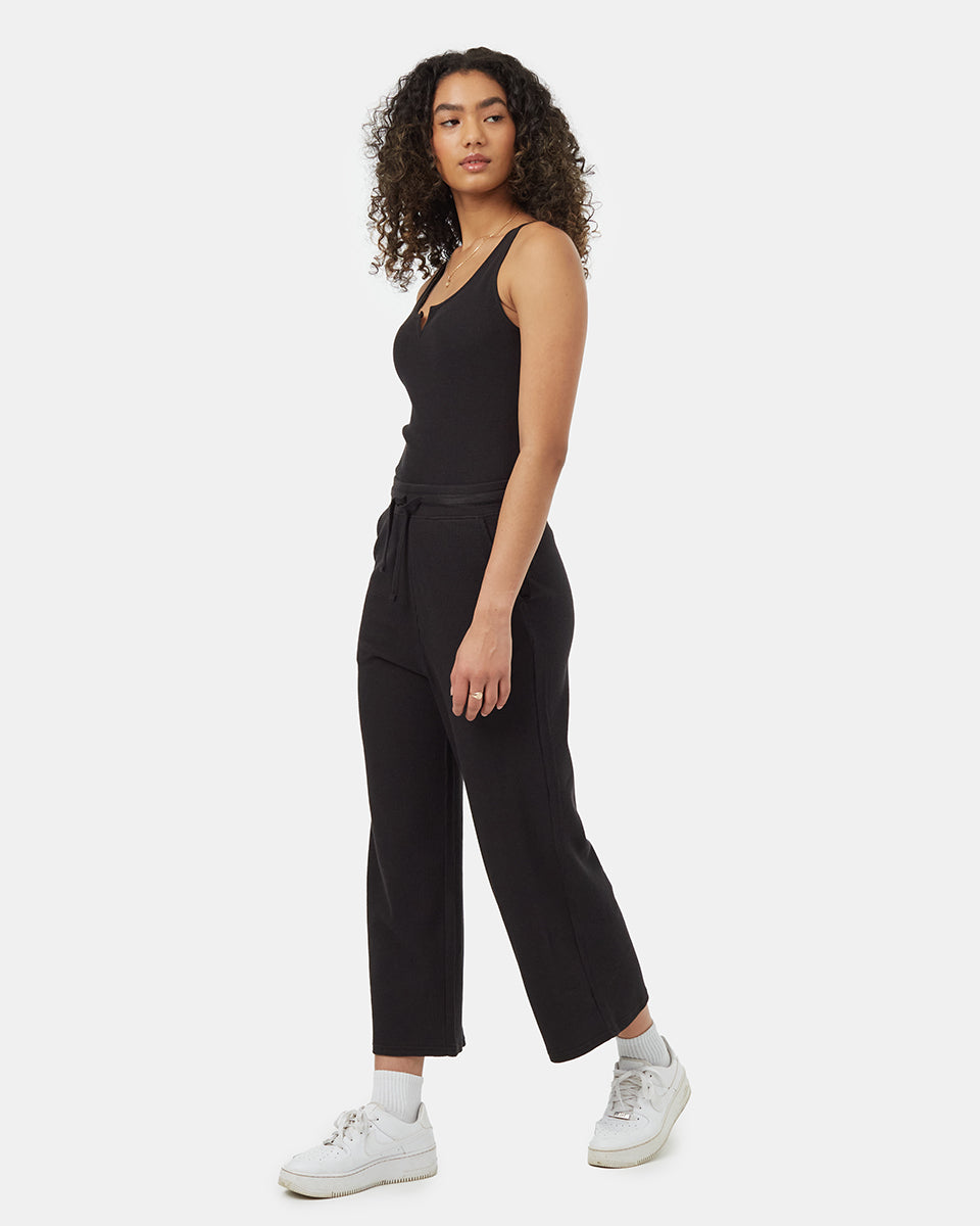 TreeWaffle Cropped Wide Leg