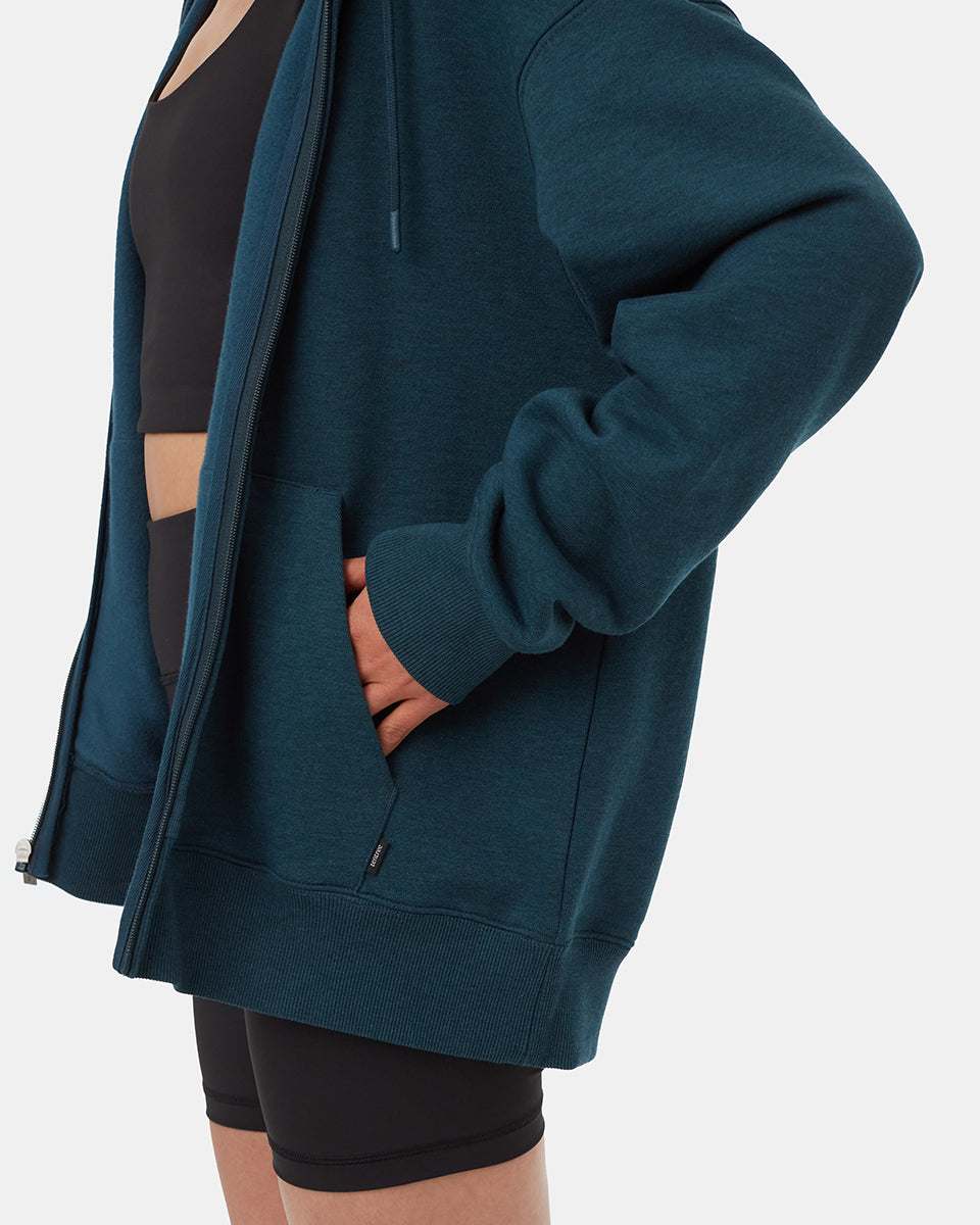 Treefleece Oversized Zip Hoodie