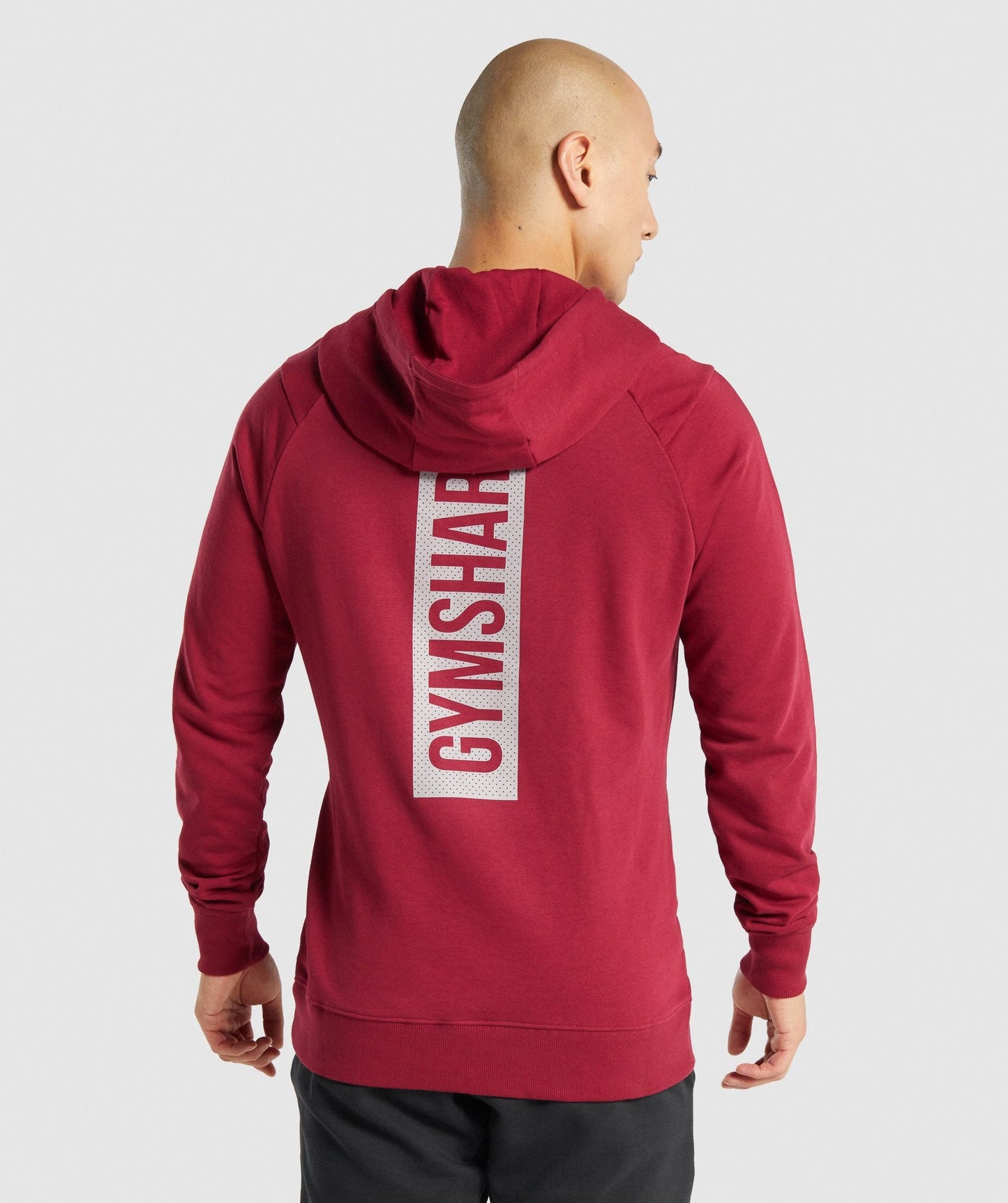 Gymshark Bold Hoodie - Burgund