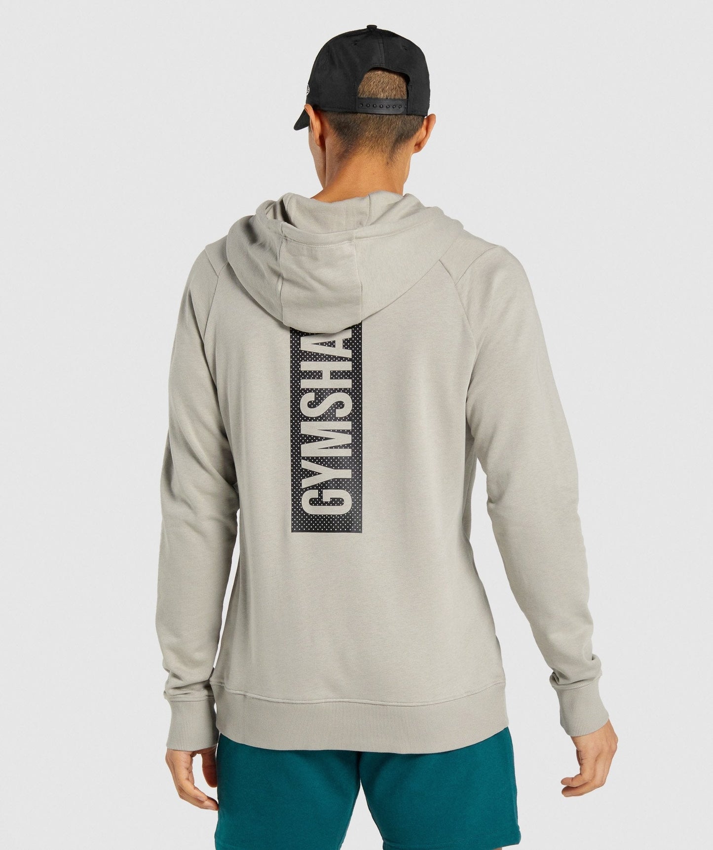 Gymshark Bold Hoodie - grau