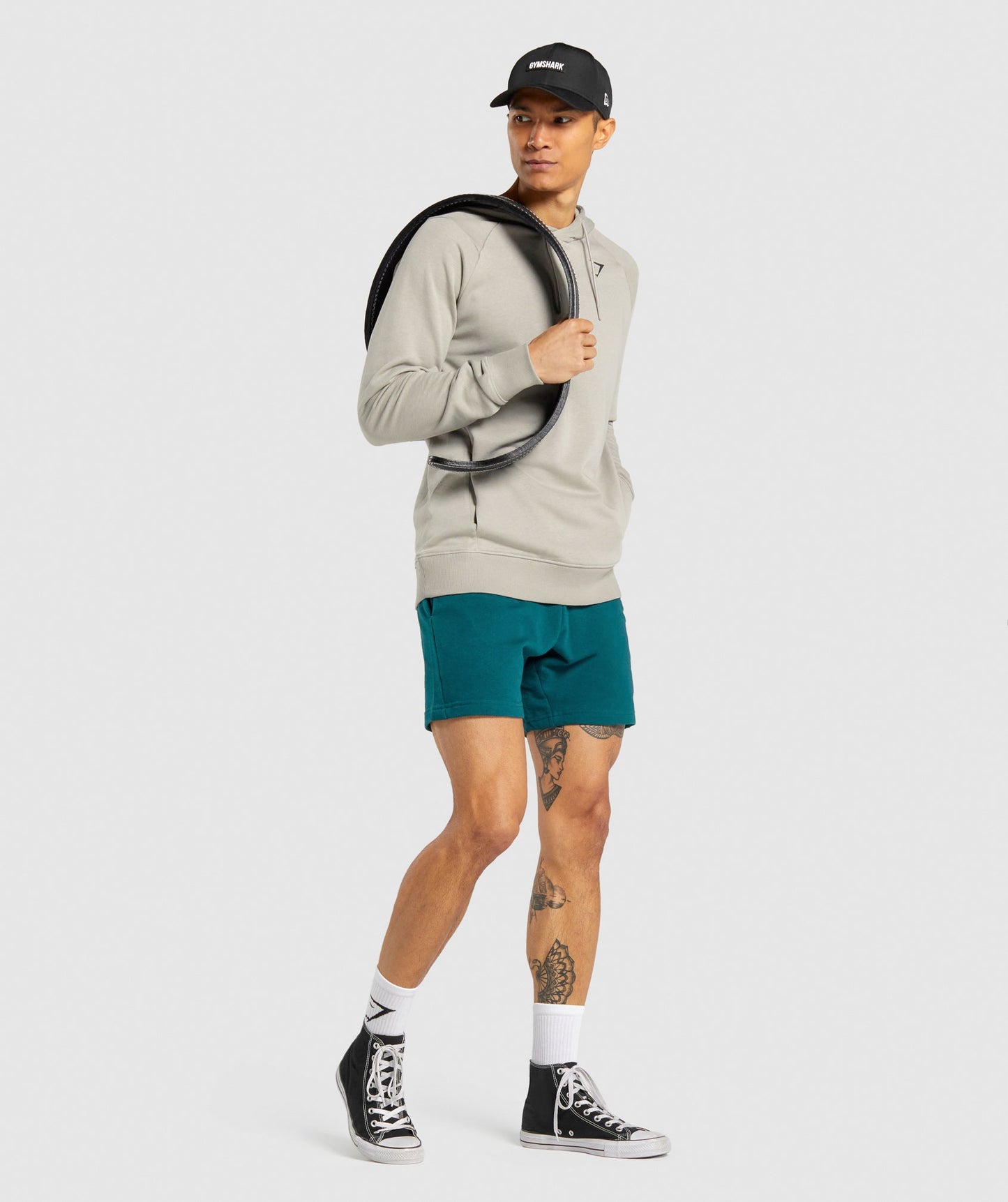 Gymshark Bold Hoodie - grau