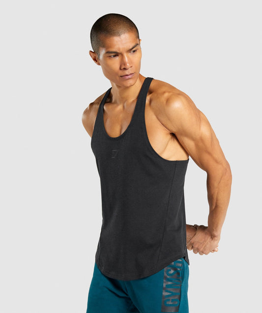 Fitnessstudio -Federstringer - Schwarz