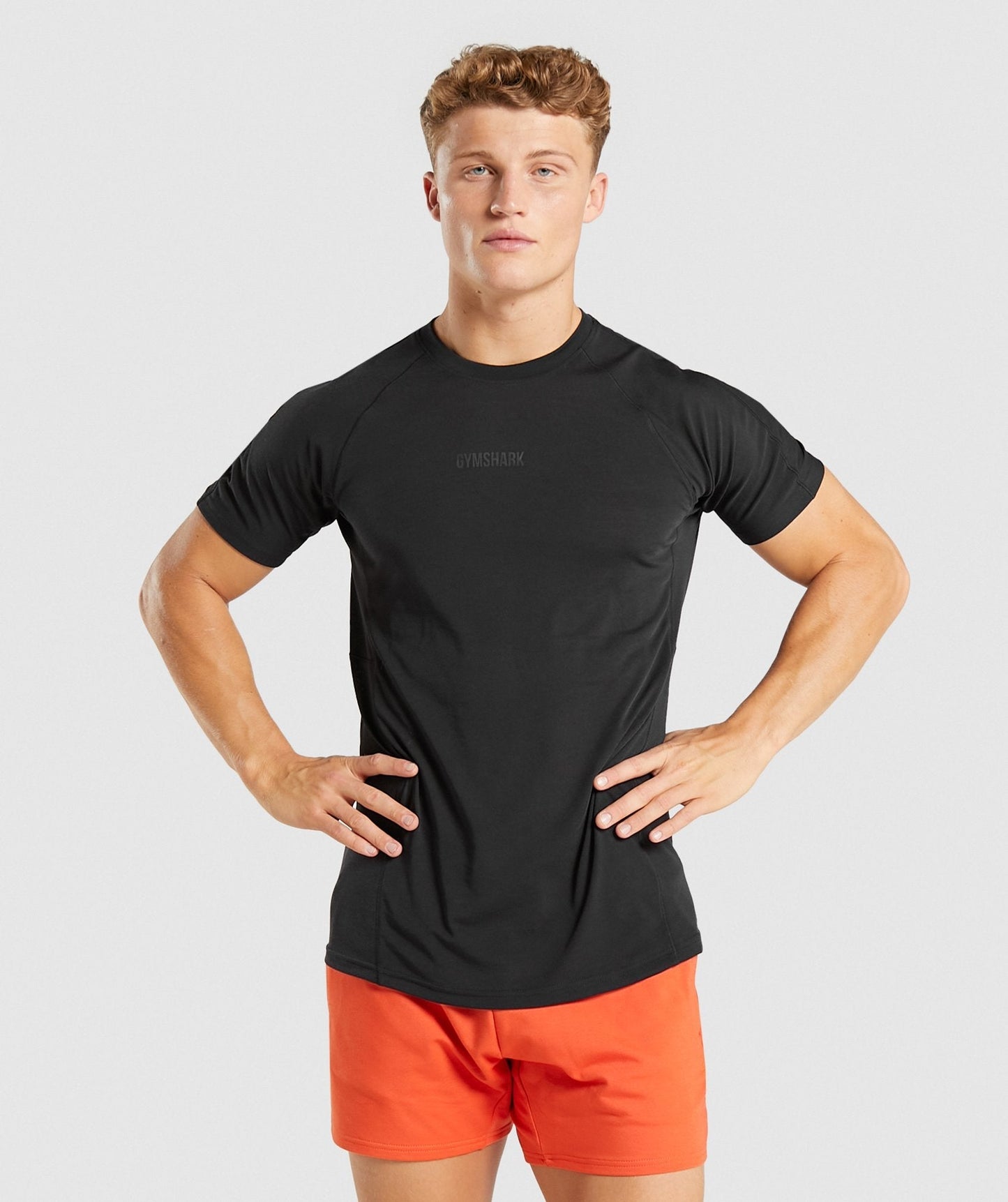 Gymshark Chalk T-Shirt - Black