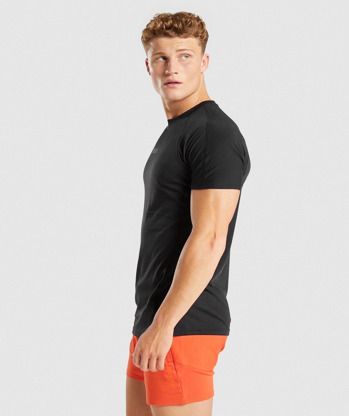 Gymshark Chalk T-Shirt - Black