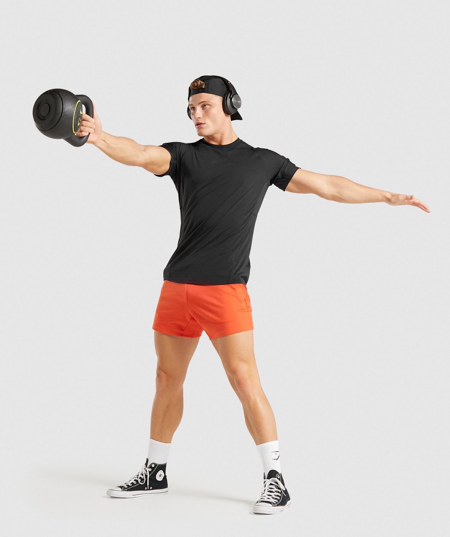 Gymshark Chalk T-Shirt - Black