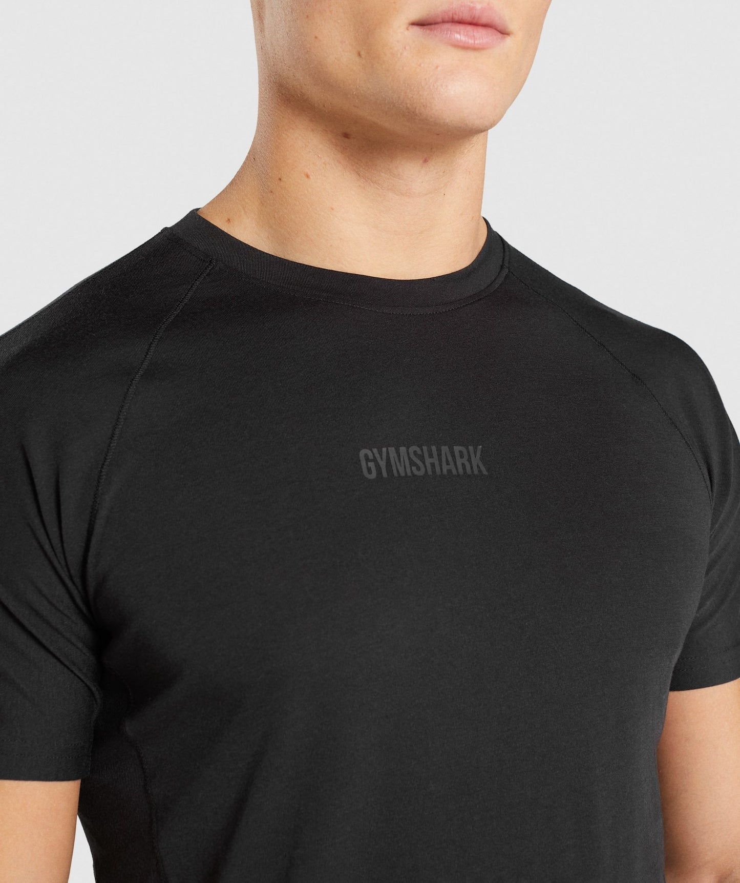 Gymshark Chalk T-Shirt - Black