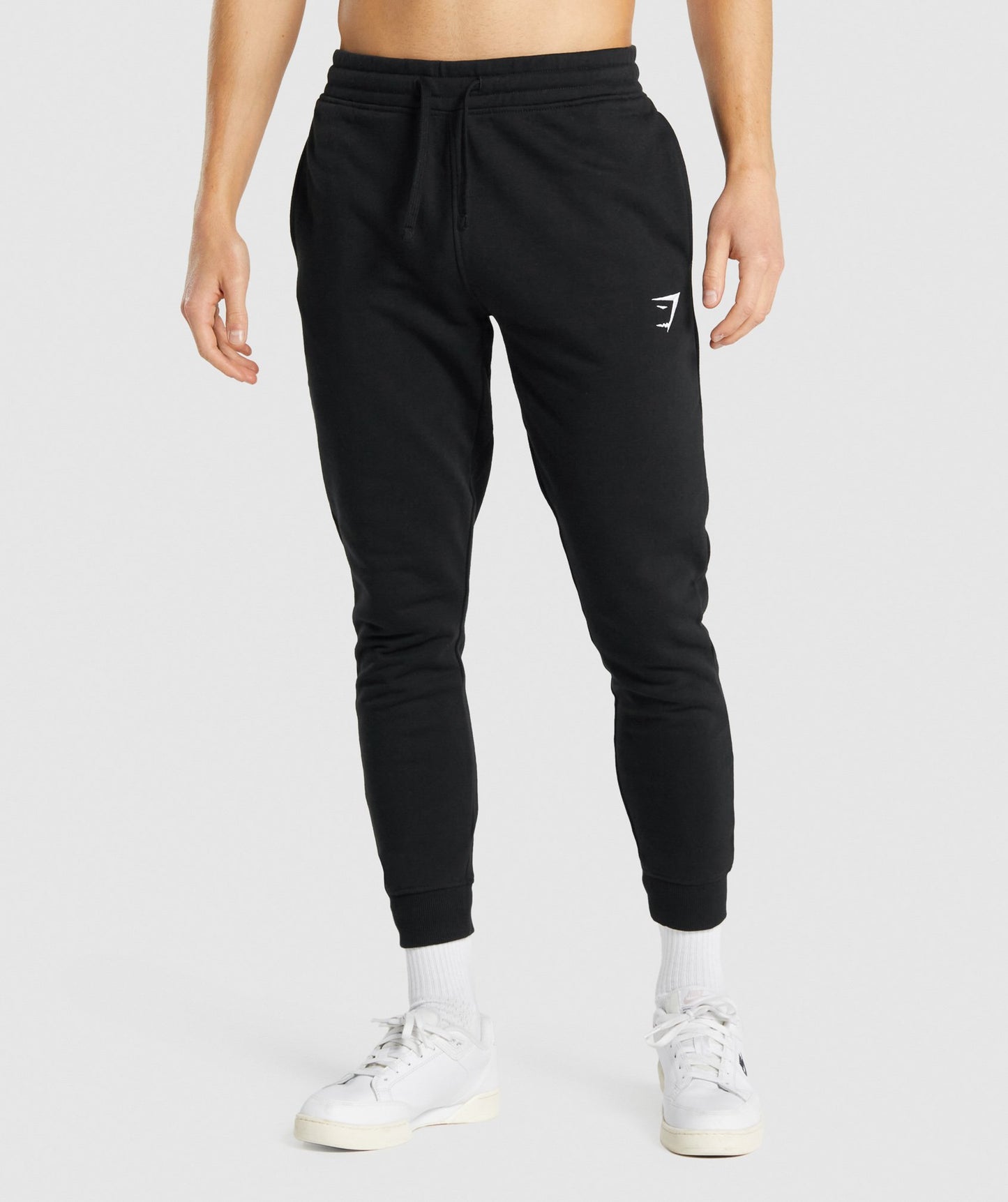 Gymshark Crest Joggers - Black