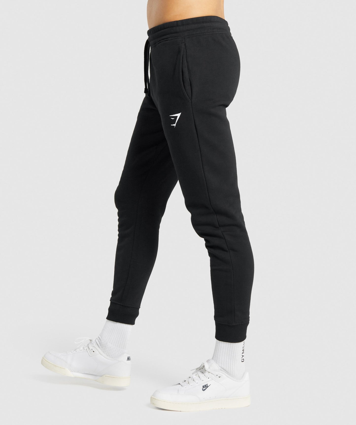 Gymshark Crest Joggers - Black