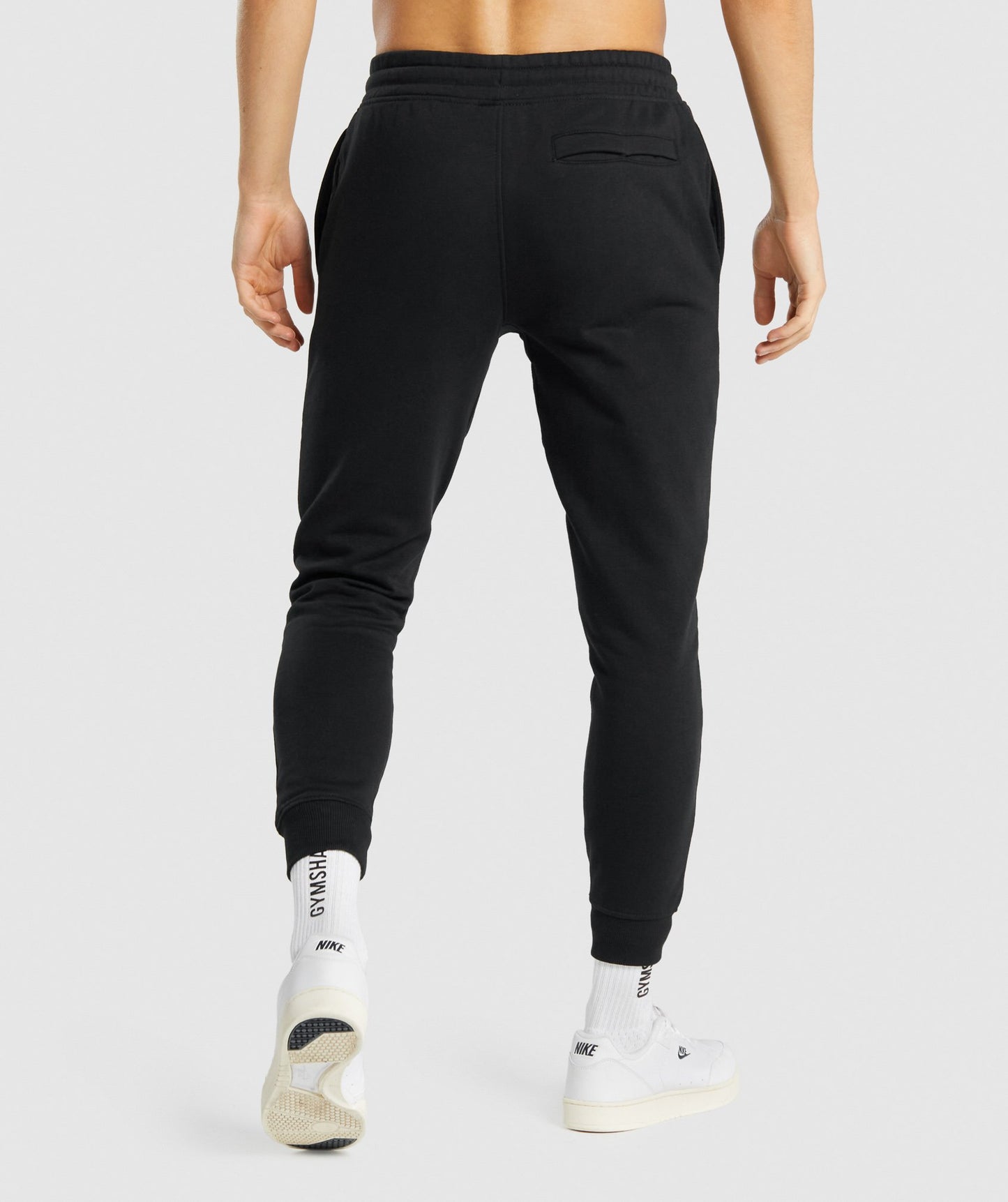 Gymshark Crest Joggers - Black