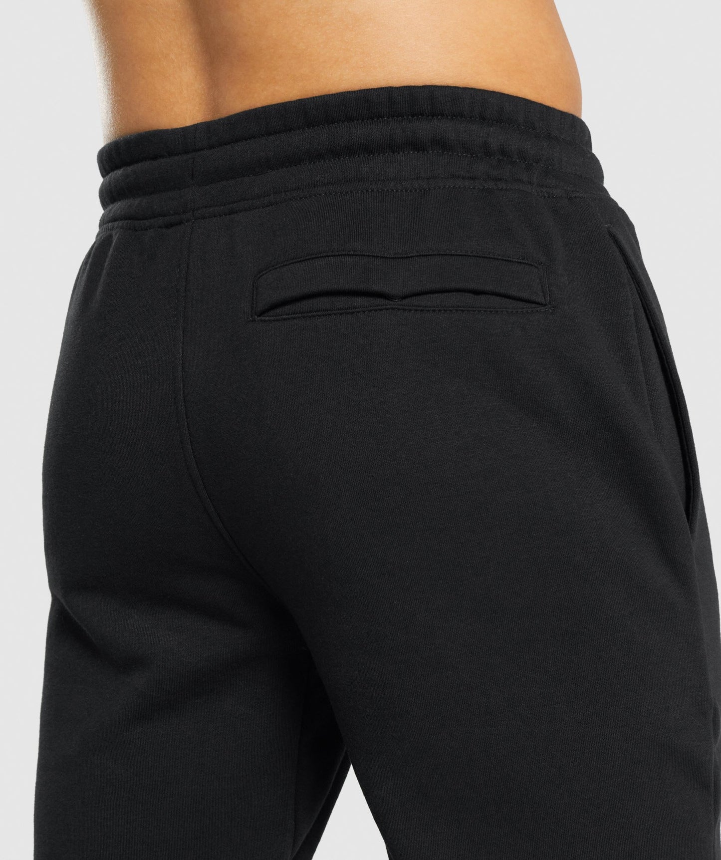 Gymshark Crest Joggers - Black