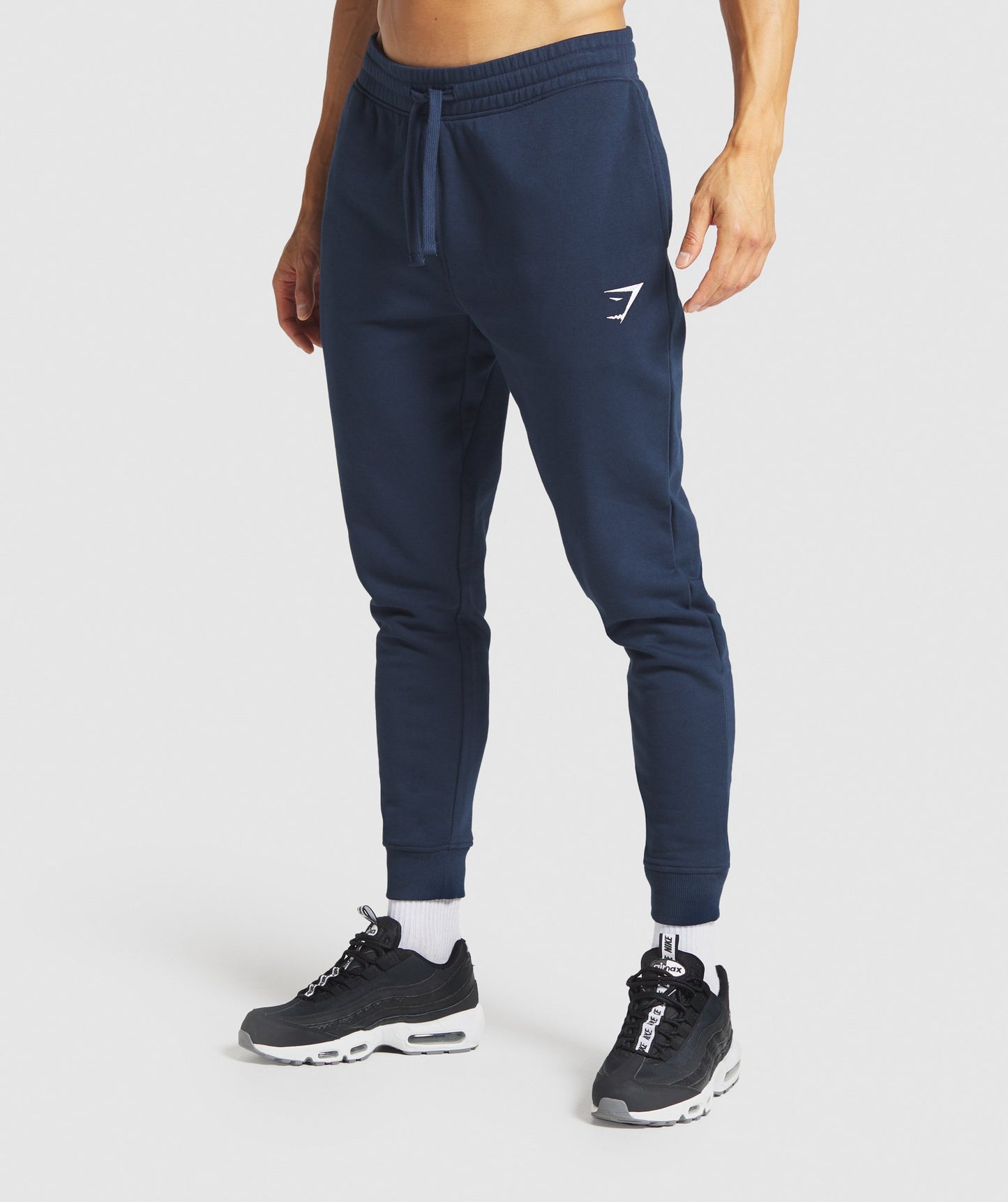 Gymshark Crest Joggers - Marine