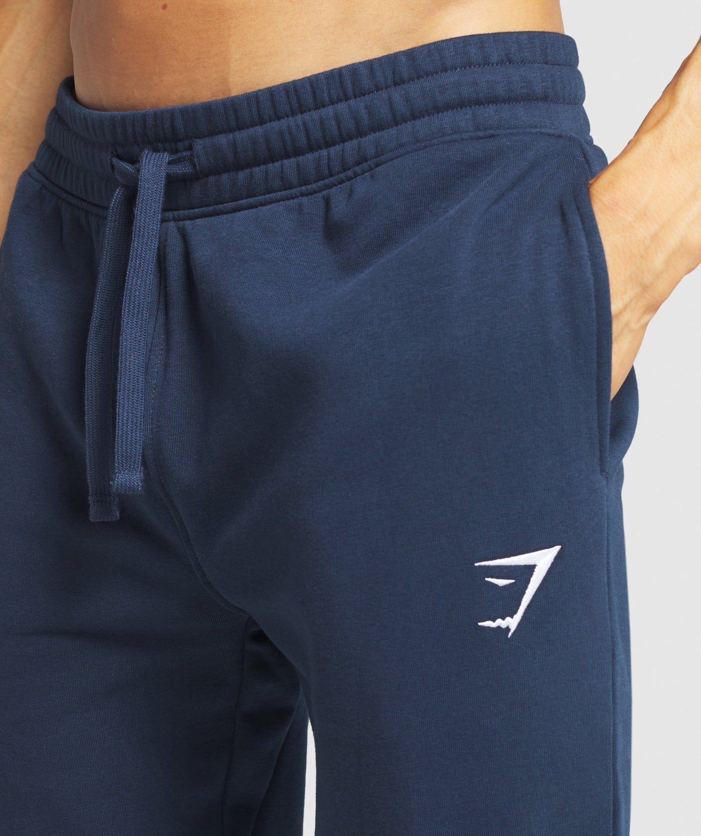 Gymshark Crest Joggers - Navy – Client 446 100K products