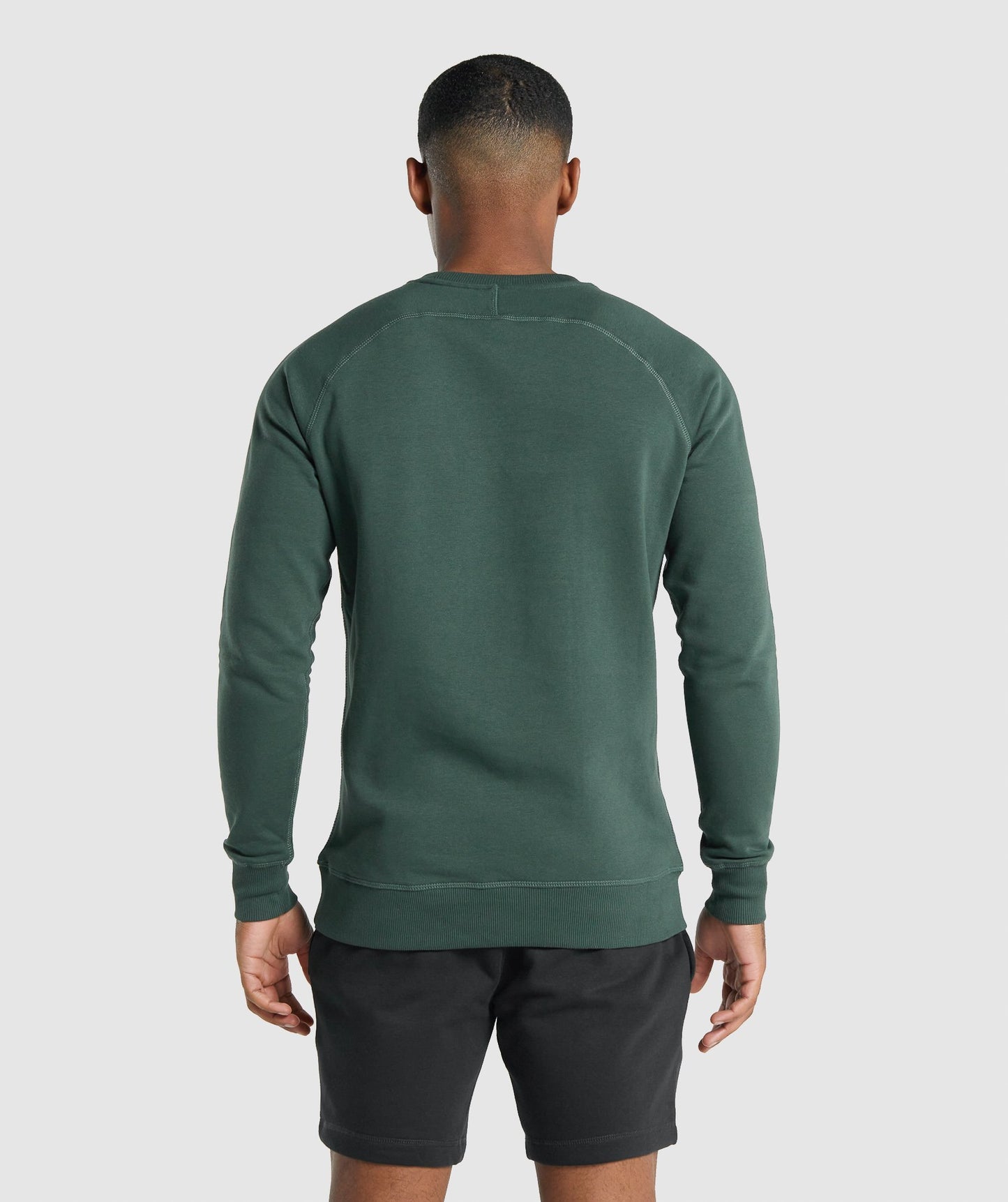 Gymshark Crest Sweatshirt - Dunkelgrün