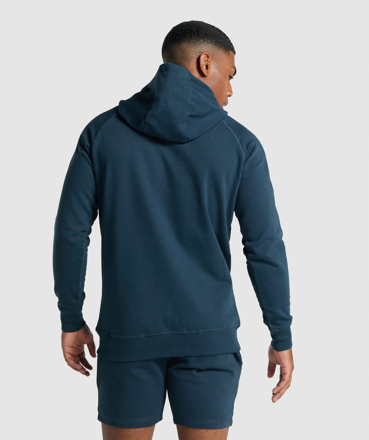 Gymshark Crest Hoodie - Marine