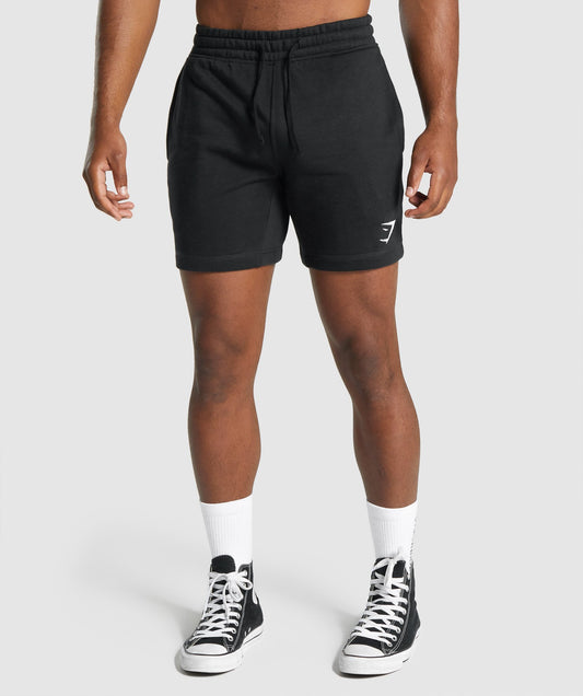 Gymshark Crest Shorts - Schwarz