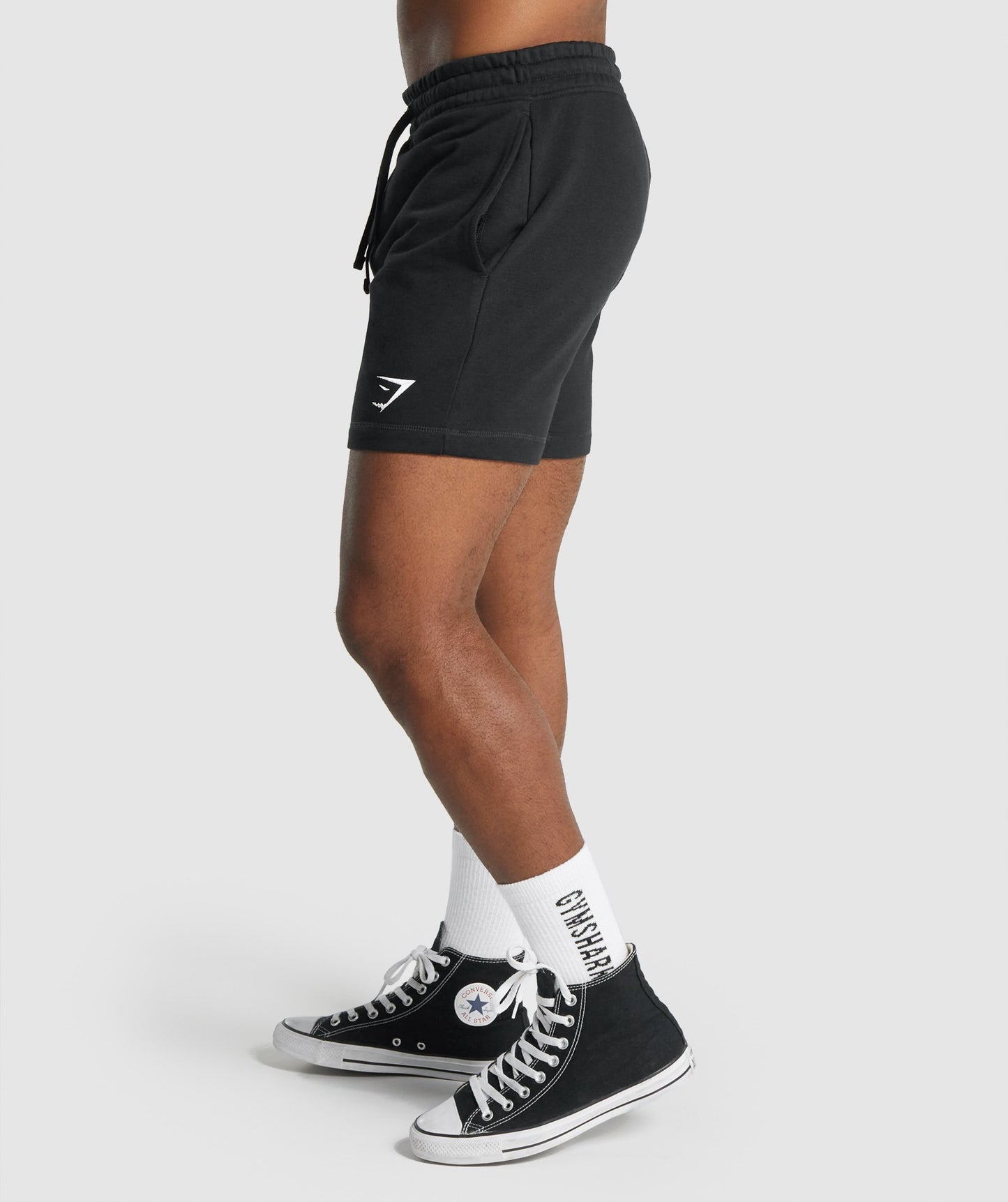 Gymshark Crest Shorts - Schwarz