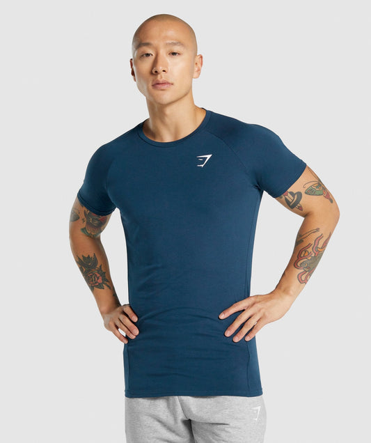 Gymshark Critical 2.0 T -Shirt - Marine