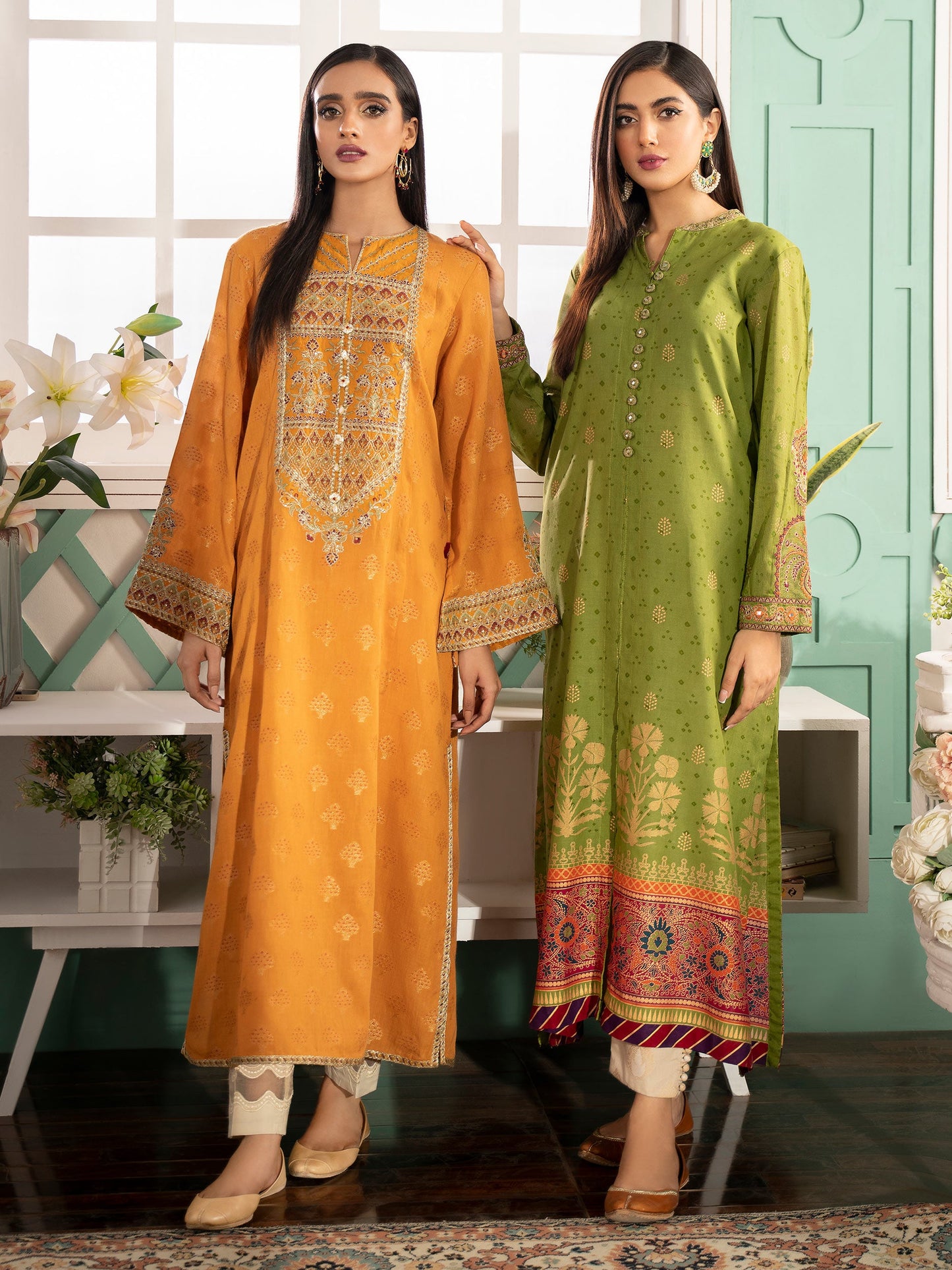 Embroidered Jacquard Shirt