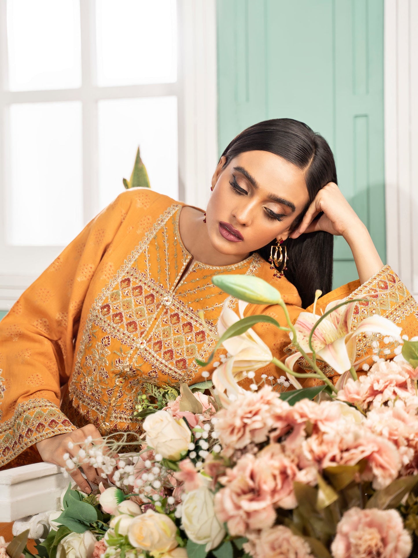 Embroidered Jacquard Shirt