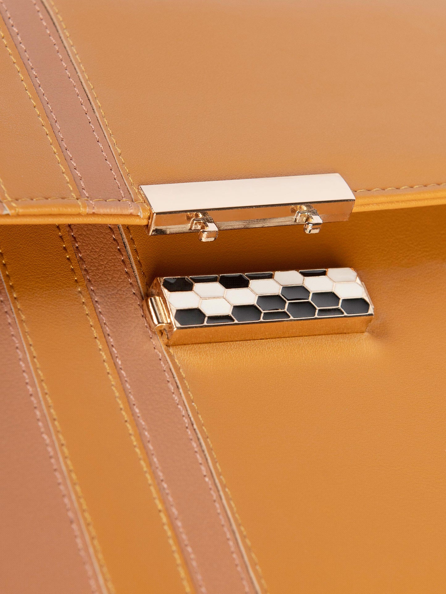 Honeycomb Box Style Handbag