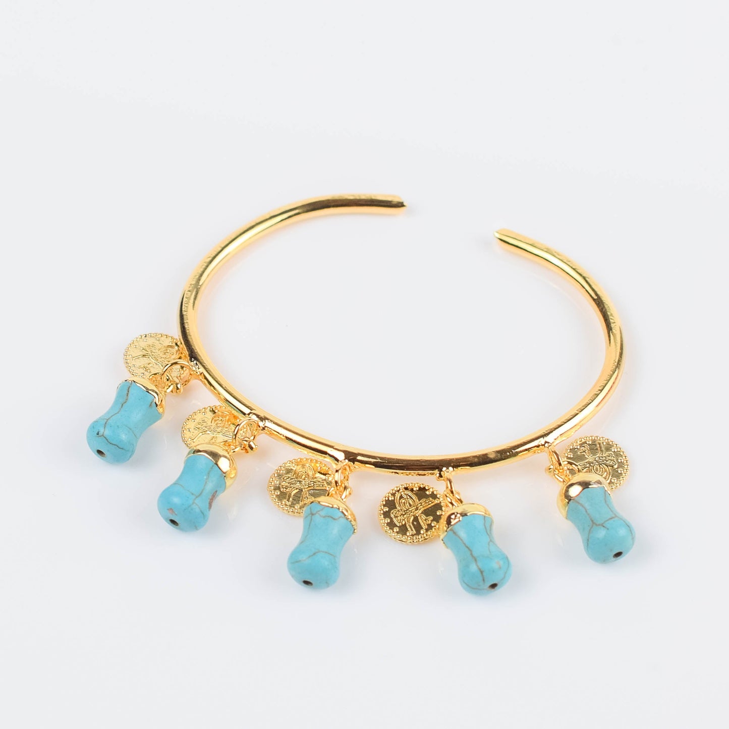 Turkuaz Cuff Bracelet